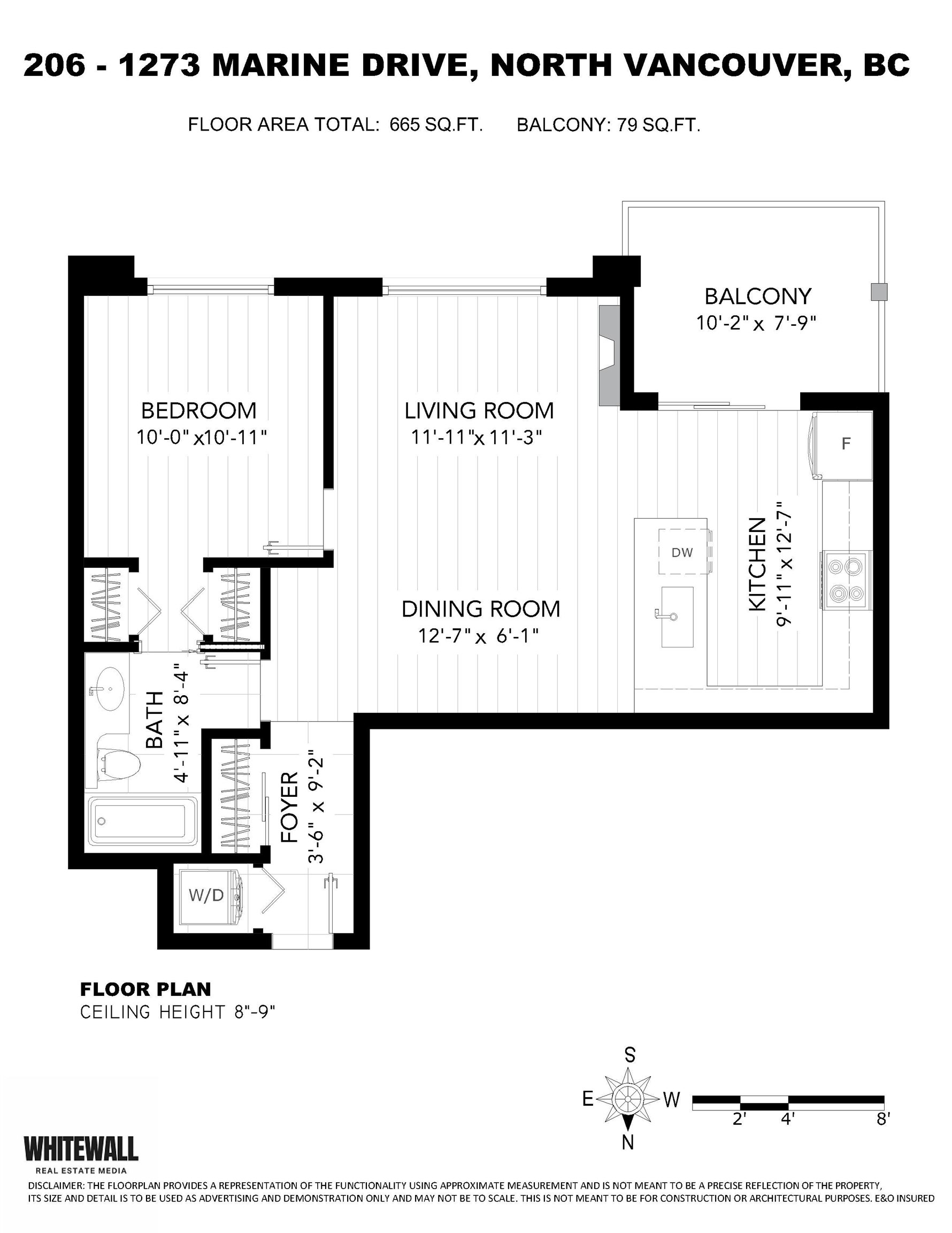 206-1273 Marine Drive, North Vancouver, BC, V7P 1T3 - 16