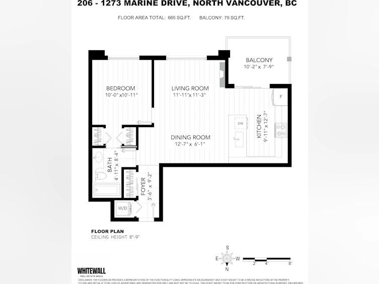 206-1273 Marine Drive, North Vancouver, BC, V7P 1T3 - 16