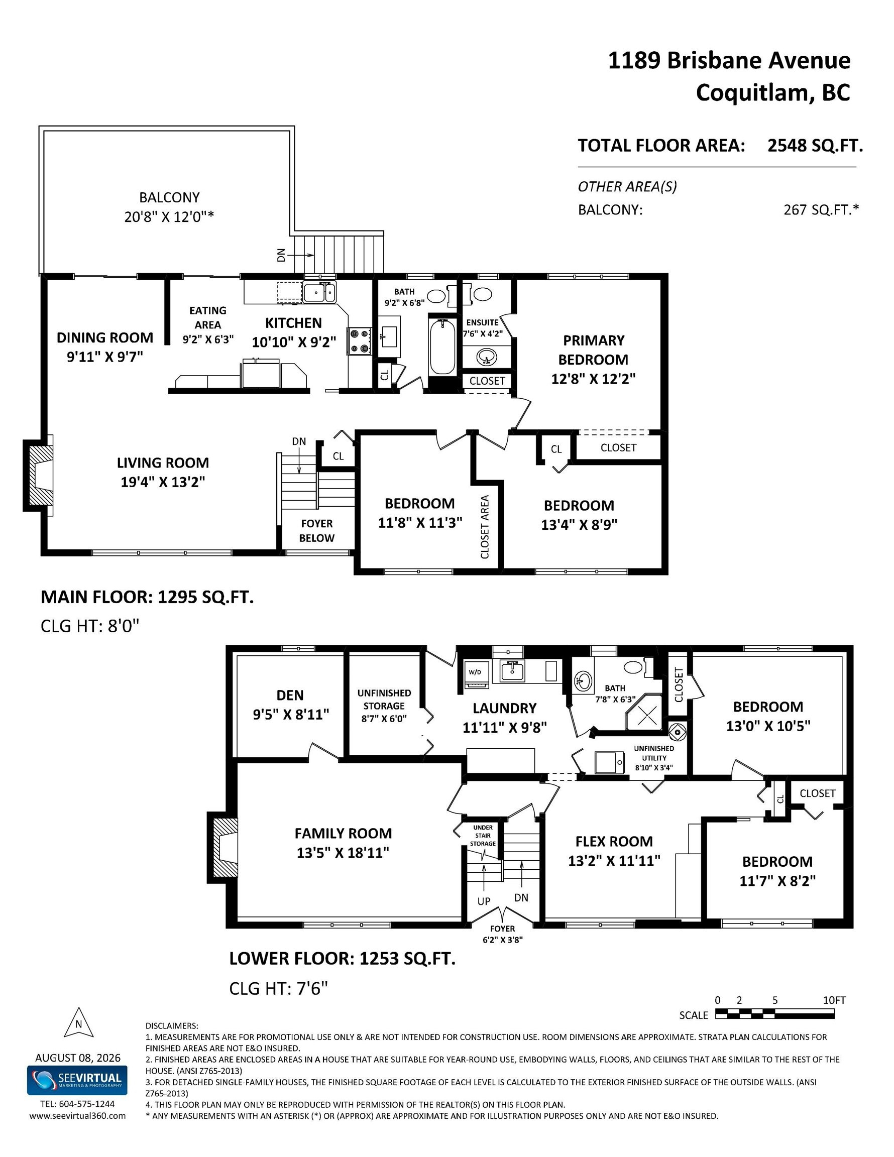 1189 Brisbane Avenue, Coquitlam, BC, V3J 5K9