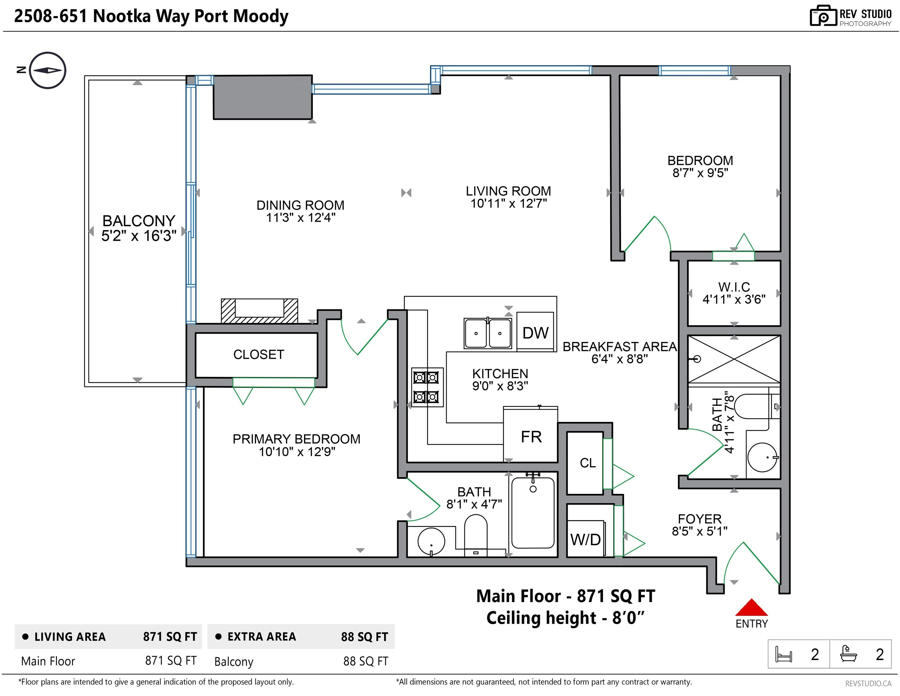 2508-651 Nootka Way, Port Moody, BC, V3H 0A1 - 22