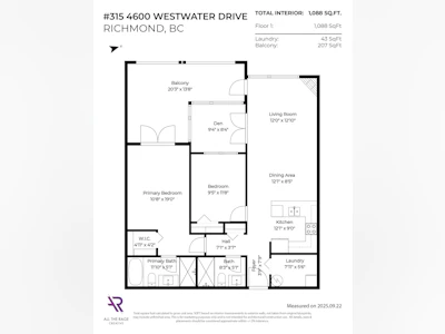 315-4600 Westwater Drive - 4