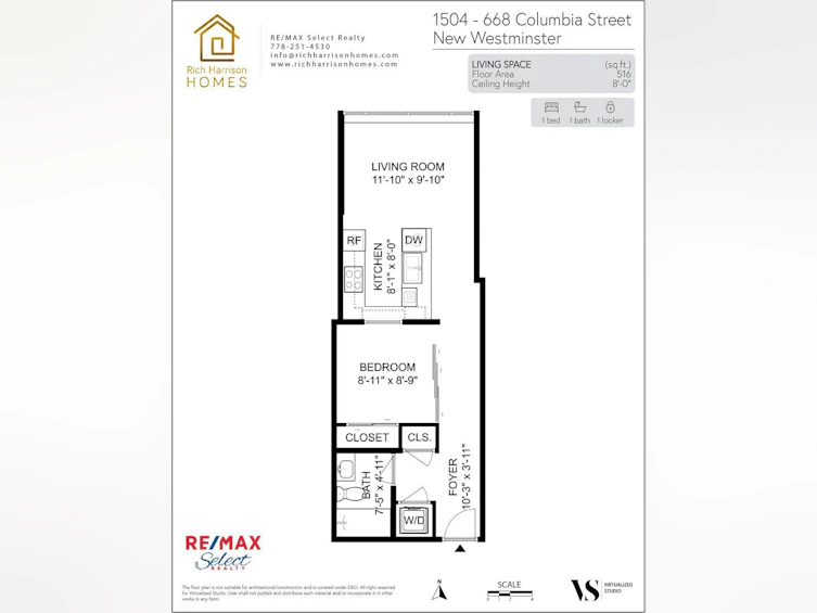 1504-668 Columbia Street, New Westminster, BC, V3M 1A9 - 21