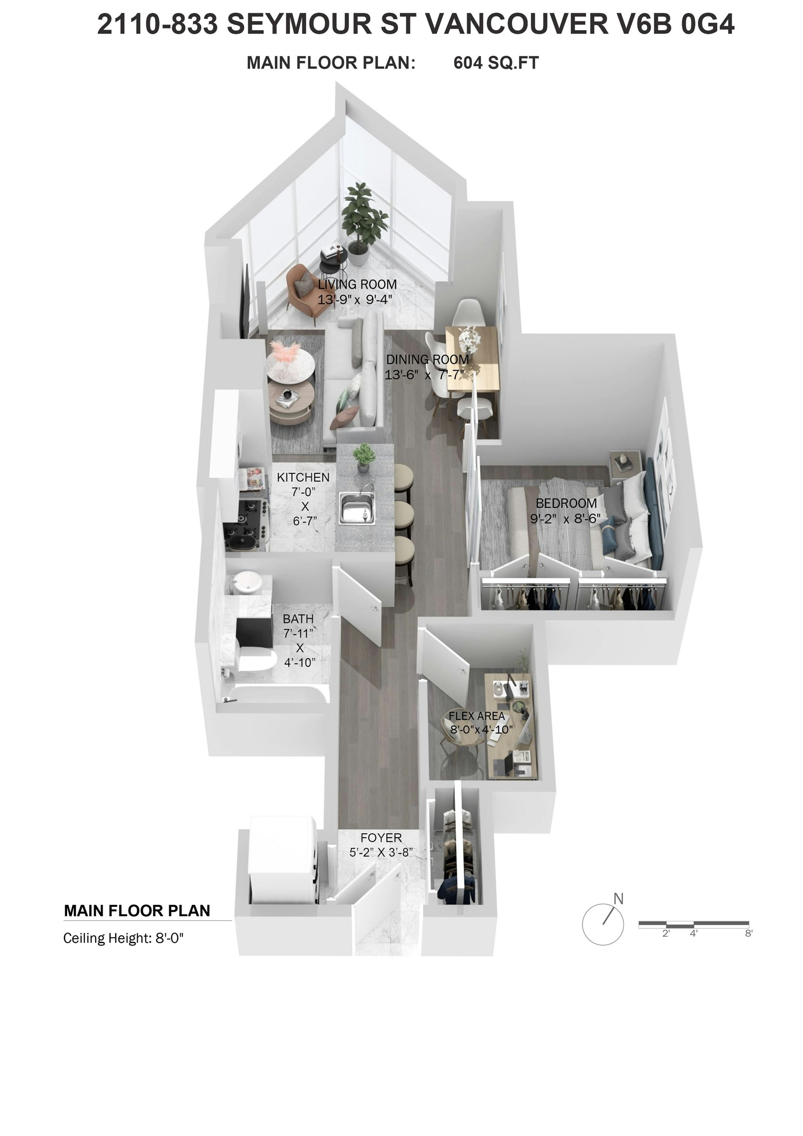 2110-833 Seymour Street, Vancouver, BC, V6B 0G4 - 20