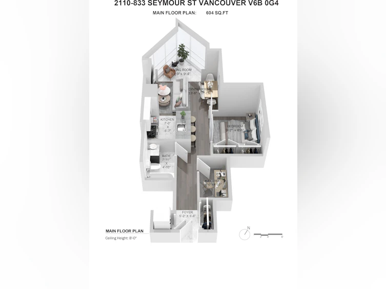 2110-833 Seymour Street, Vancouver, BC, V6B 0G4 - 20