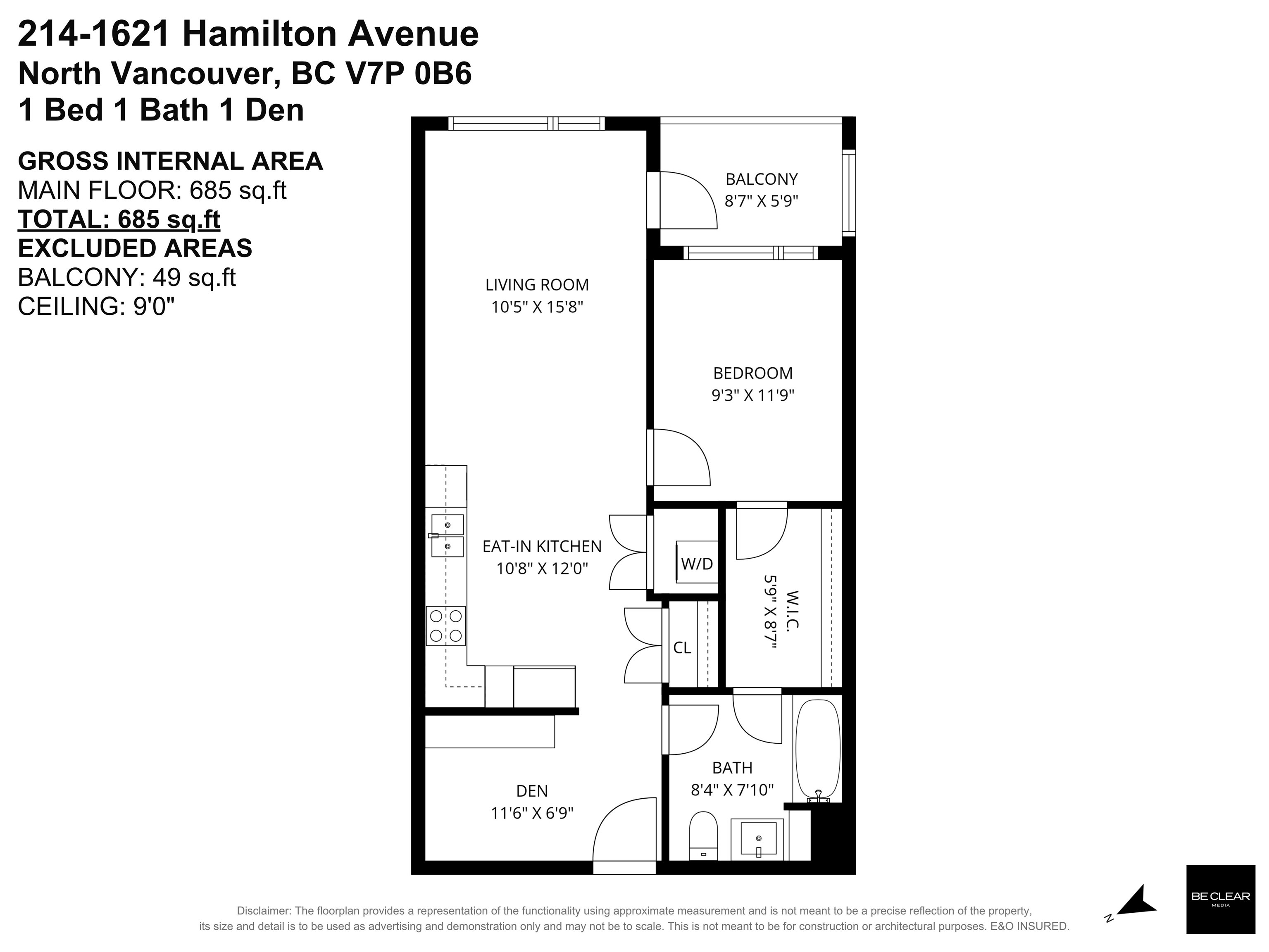 214-1621 Hamilton Avenue, North Vancouver, BC, V7P 0B6 - 19