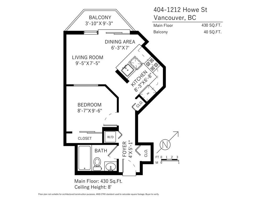 404-1212 Howe Street, Vancouver, BC, V6Z 2M9 - 7