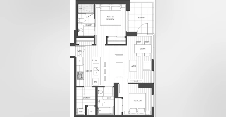 Ensuite at 706-5629 Birney Ave Avenue, Vancouver, BC, V6S 0J1 - 12