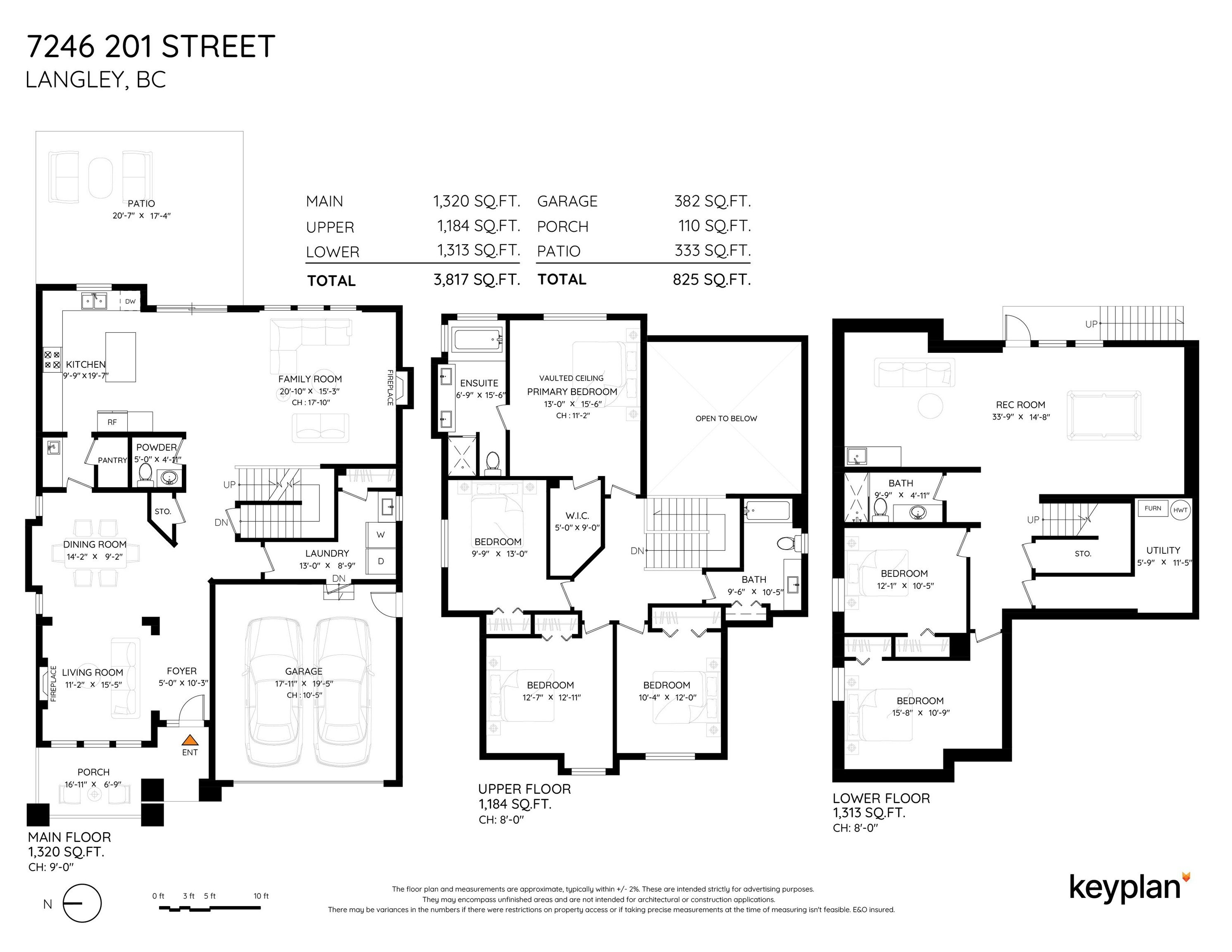 7246 201 Street, Langley, BC, V2Y 3G3
