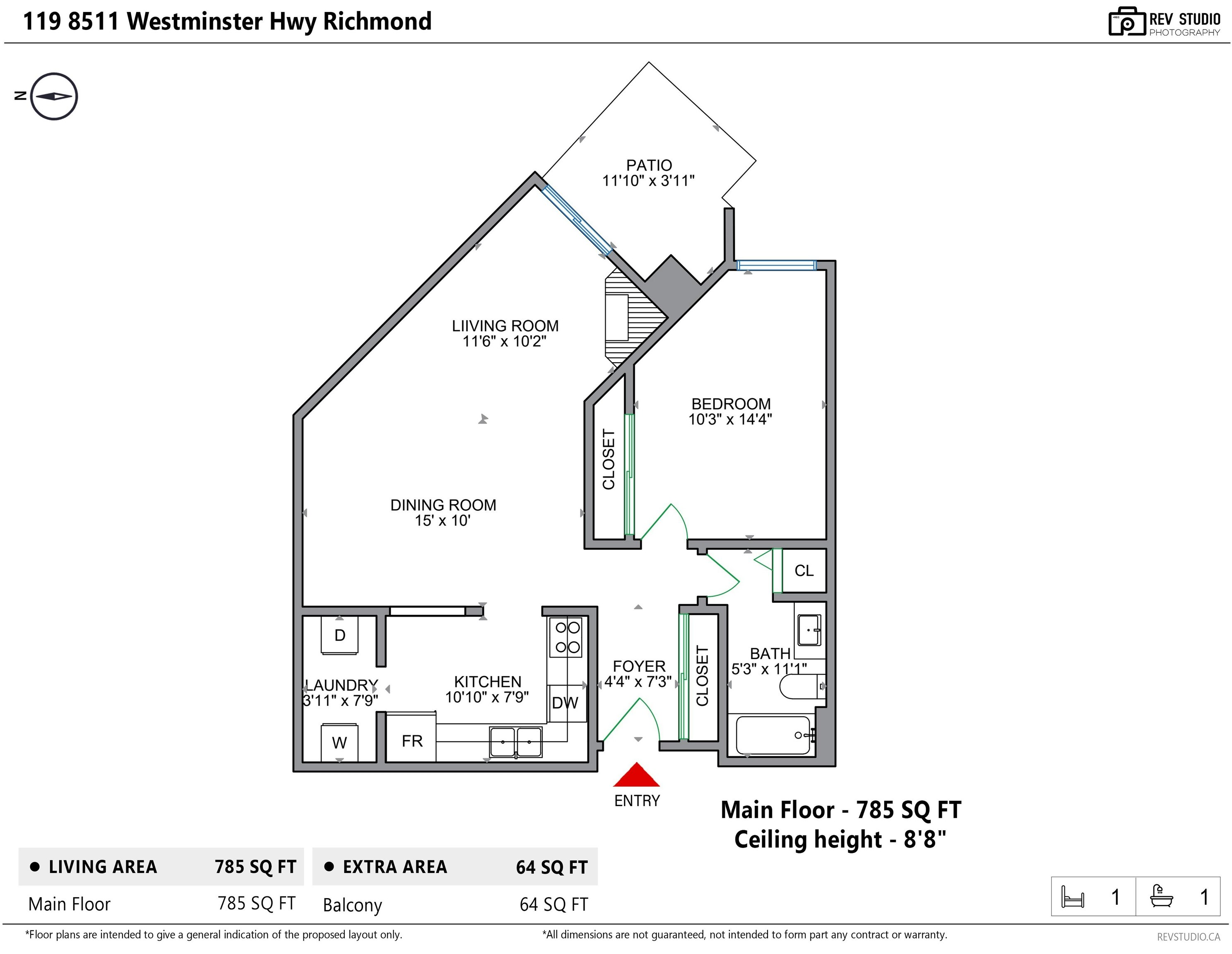 119-8511 Westminster Highway, Richmond, BC, V6X 3H7 - 23