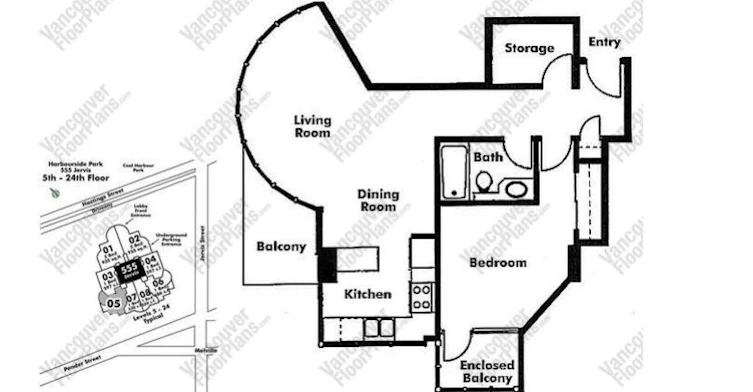 1505-555 Jervis Street, Vancouver, BC, V6E 4N1 - 23
