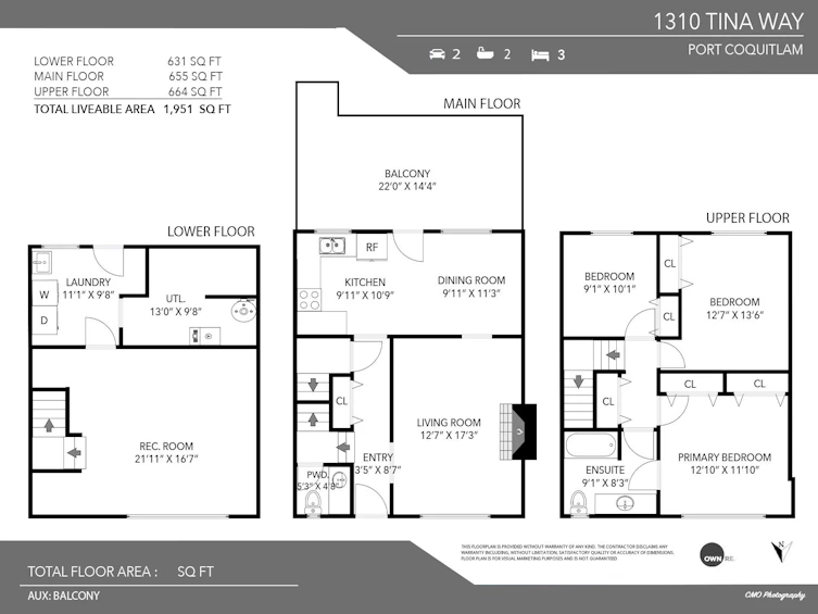 1310 Tina Way, Port Coquitlam, BC, V3C 2V3 - 40