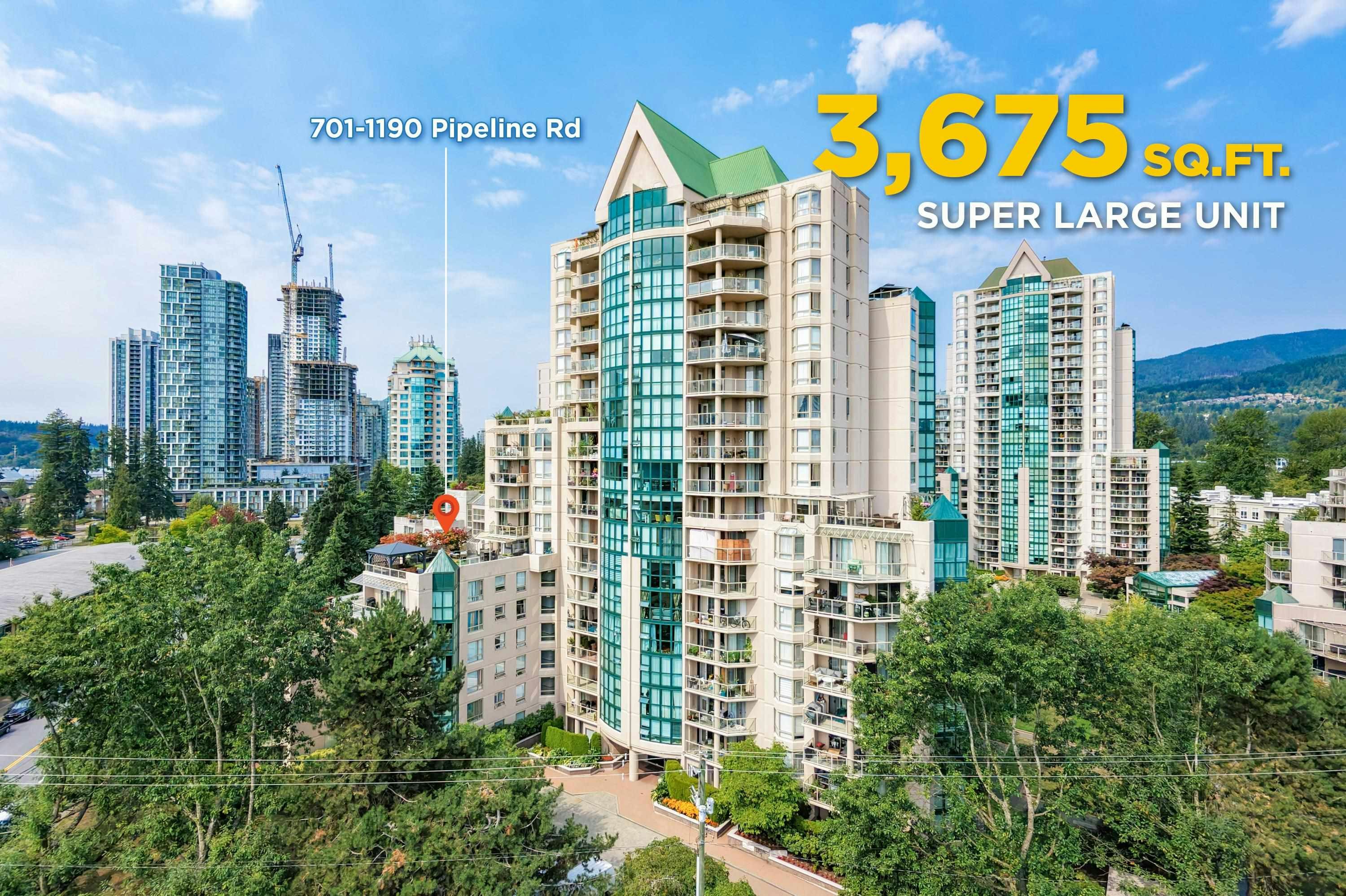 701-1190 Pipeline Road, Coquitlam, BC, V3B 7T9