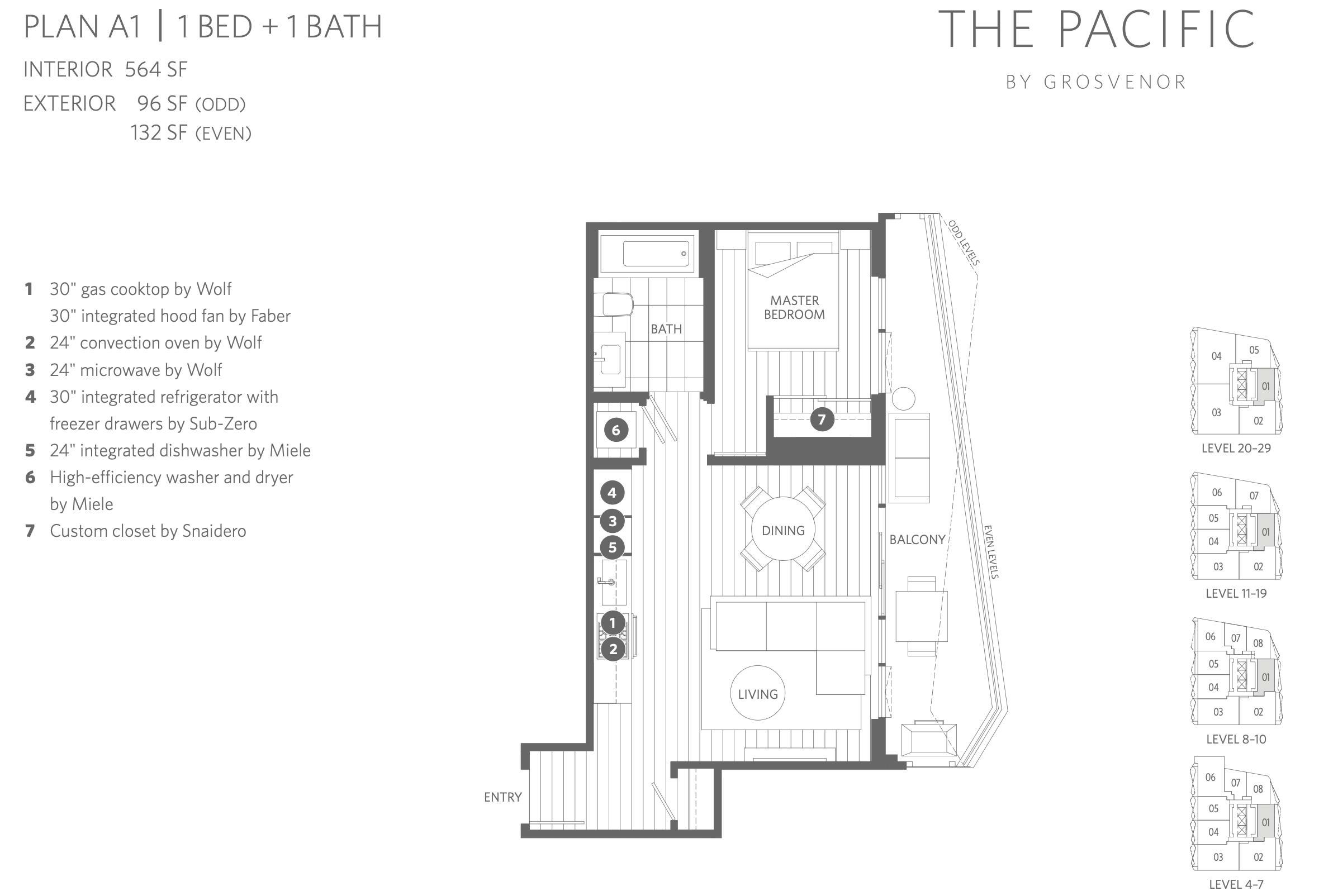 801-889 Pacific Street, Vancouver, BC, V6Z 1C3 - 7