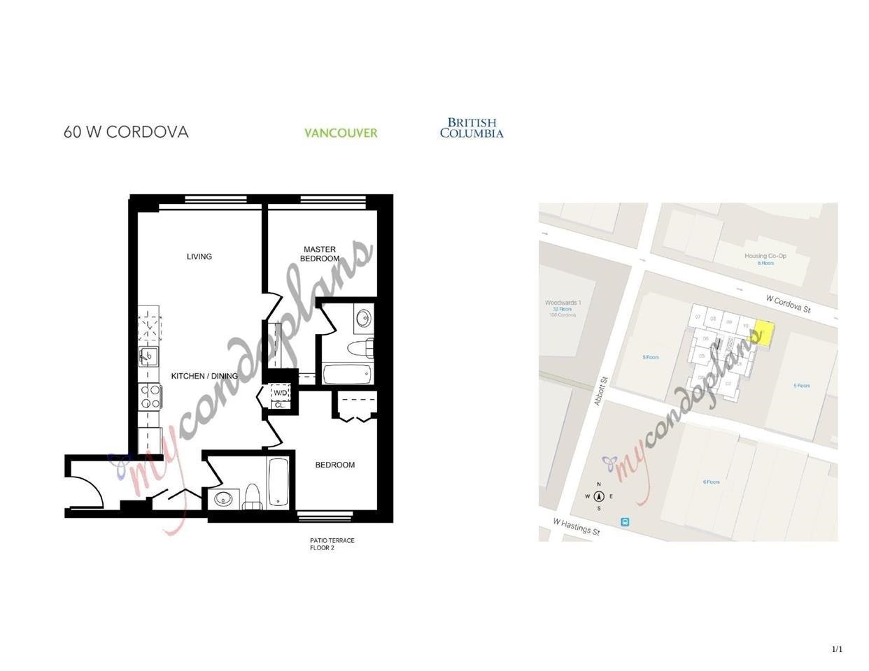 1011-66 Cordova Street, Vancouver, BC, V6B 0L2 - 38