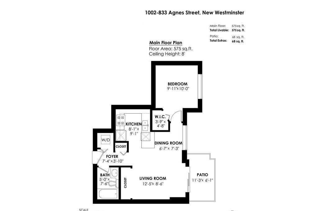 1002-833 Agnes Street, New Westminster, BC, V3M 0B1 - 2