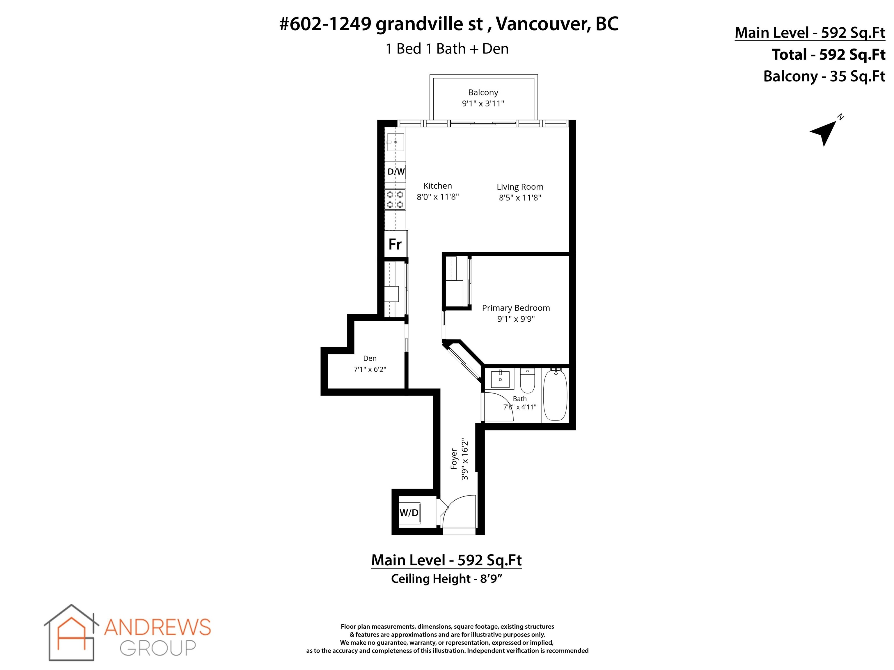 602-1249 Granville Street, Vancouver, BC, V6Z 1M5 - 29
