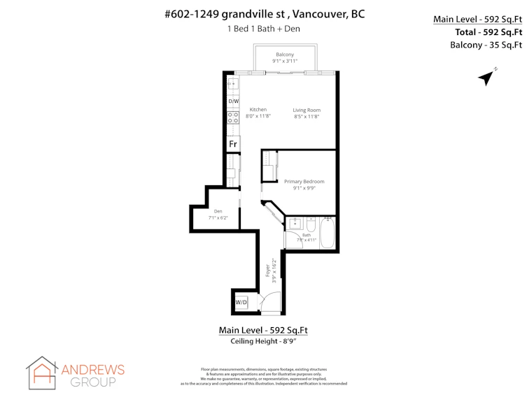 602-1249 Granville Street, Vancouver, BC, V6Z 1M5 - 29