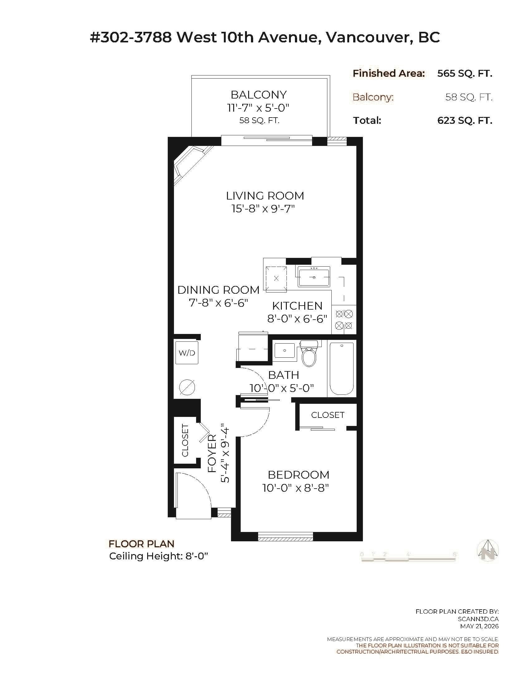 302-3788 W 10th Avenue, Vancouver, BC, V6R 2G4 - 38