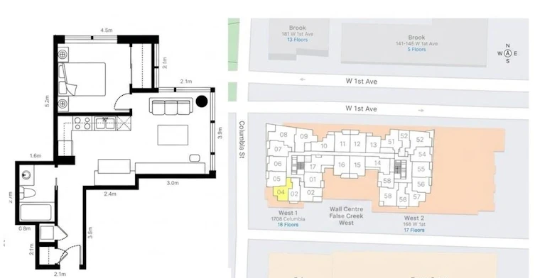 1004-1708 Columbia Street, Vancouver, BC, V5Y 0H7 - 15