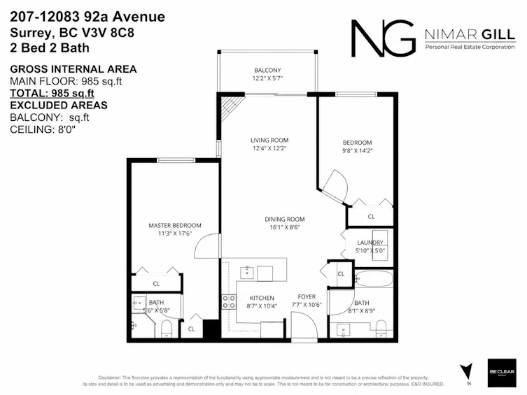 207-12083 92a Avenue, Surrey, BC, V3V 8C8 - 32