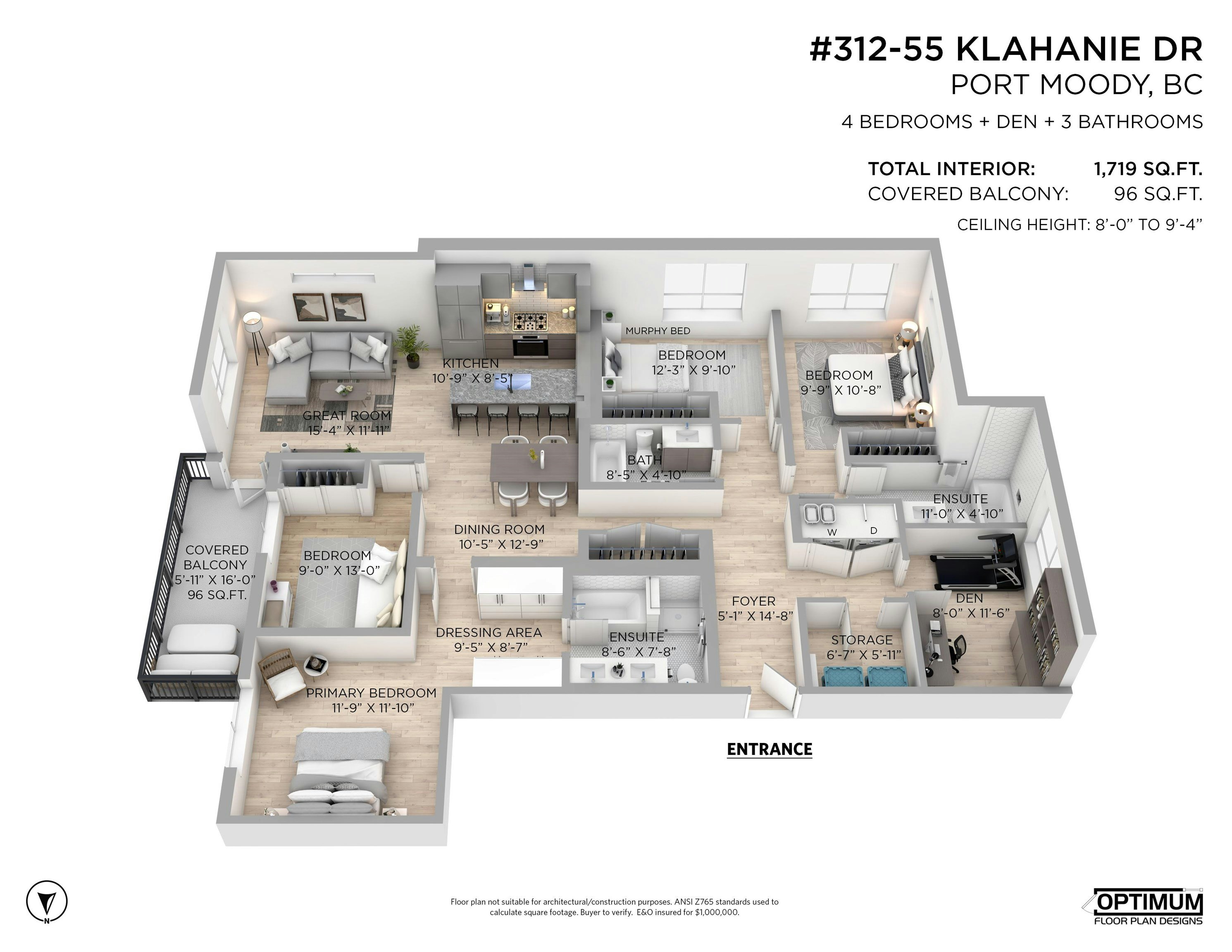 312-55 Klahanie Drive, Port Moody, BC, V3H 0M9 - 40