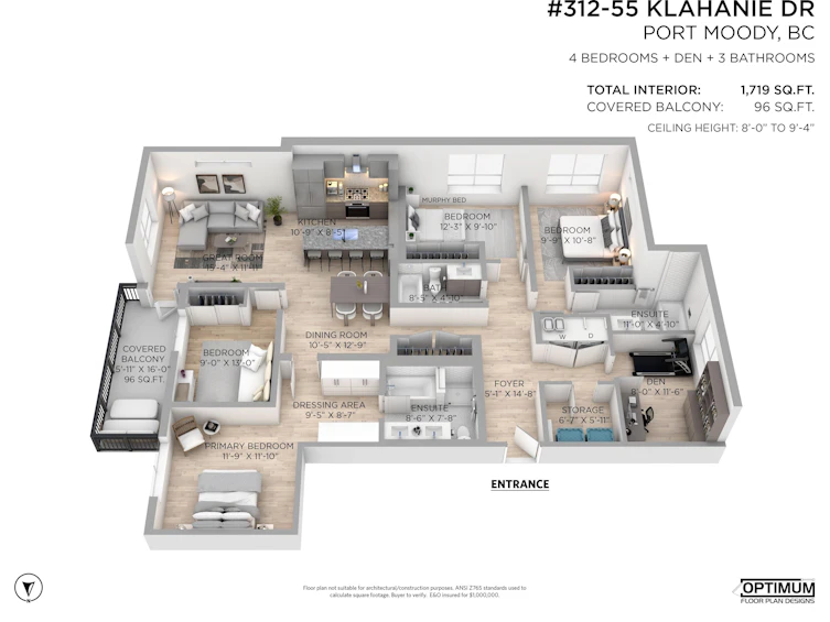 312-55 Klahanie Drive, Port Moody, BC, V3H 0M9 - 40