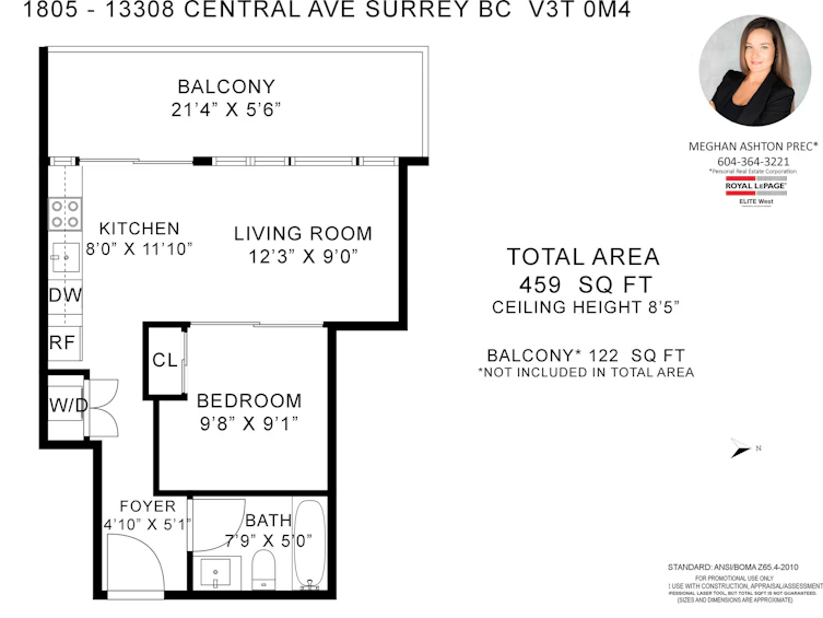 1805-13308 Central Avenue, Surrey, BC, V3T 0M4 - 6