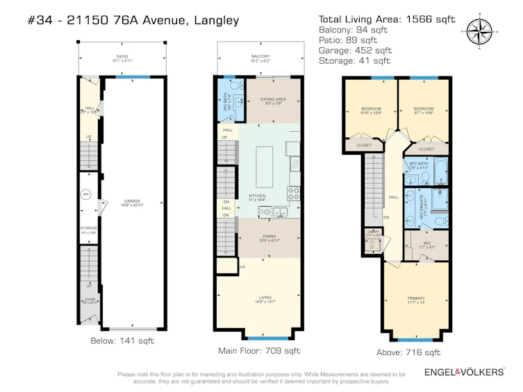 34-21150 76a Avenue, Langley, BC, V2Y 0V9 - 2