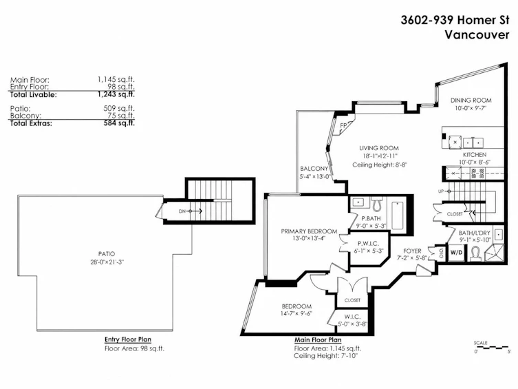 3602-939 Homer Street, Vancouver, BC, V6B 2W6 - 40