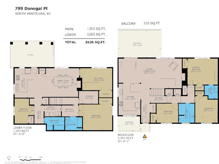 799 Donegal Place, North Vancouver, BC, V7N 2X8 - 40