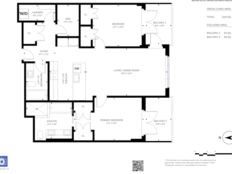 504-2780 Valley Centre Avenue, North Vancouver, BC, V7J 0C4 - 10