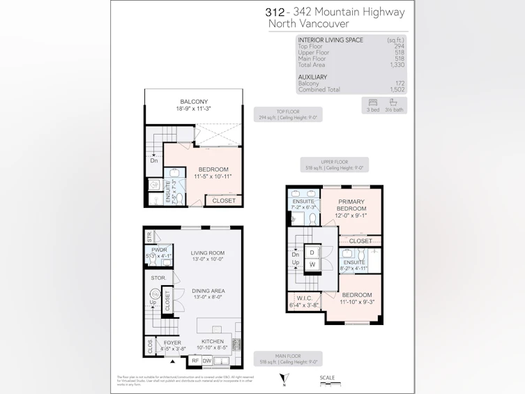 311-342 Mountain Highway, North Vancouver, BC, V7J 2K8 - 2