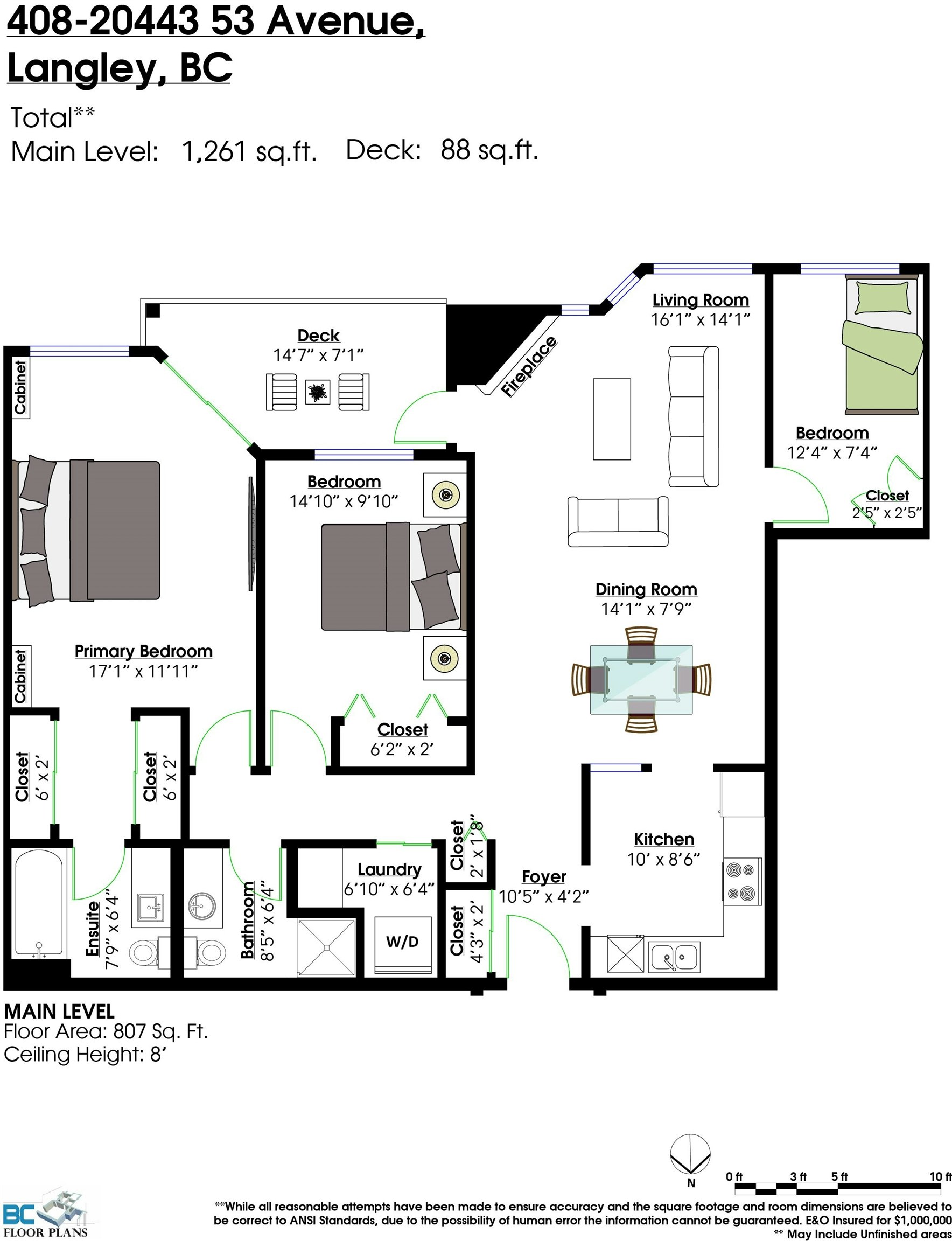 408-20443 53 Avenue, Langley, BC, V3A 7A6 - 32
