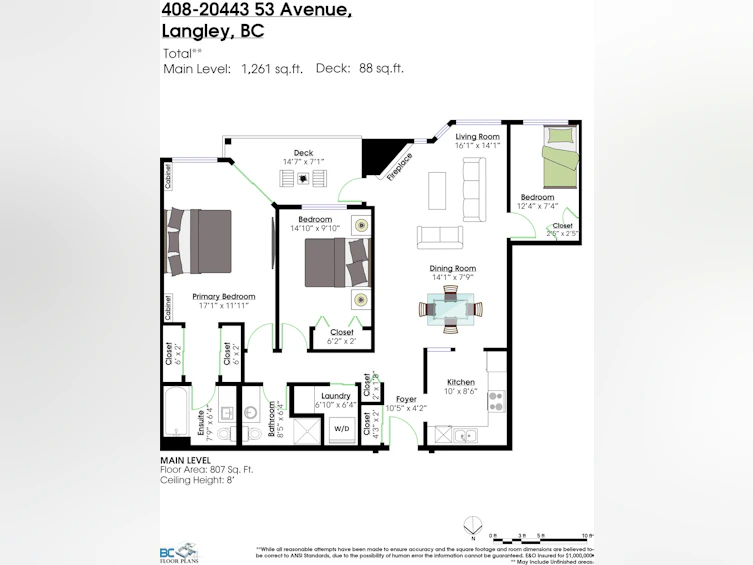 408-20443 53 Avenue, Langley, BC, V3A 7A6 - 32
