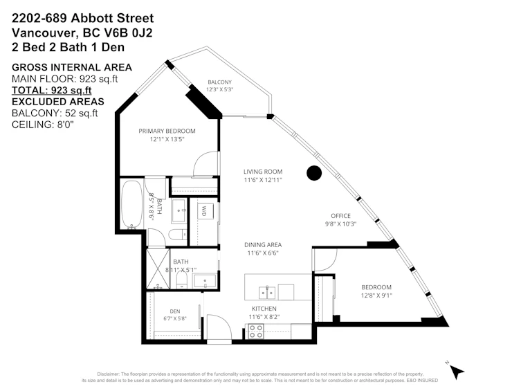 2202-689 Abbott Street, Vancouver, BC, V6B 0J2 - 40