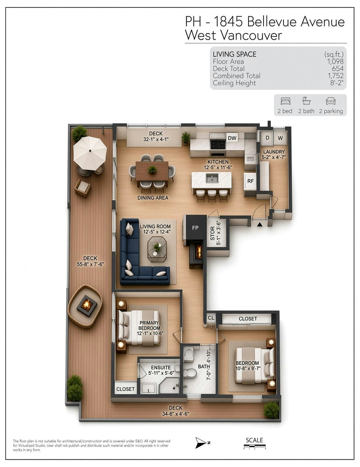 PH-1845 Bellevue Avenue, West Vancouver, BC, V7V 1B2 - 39