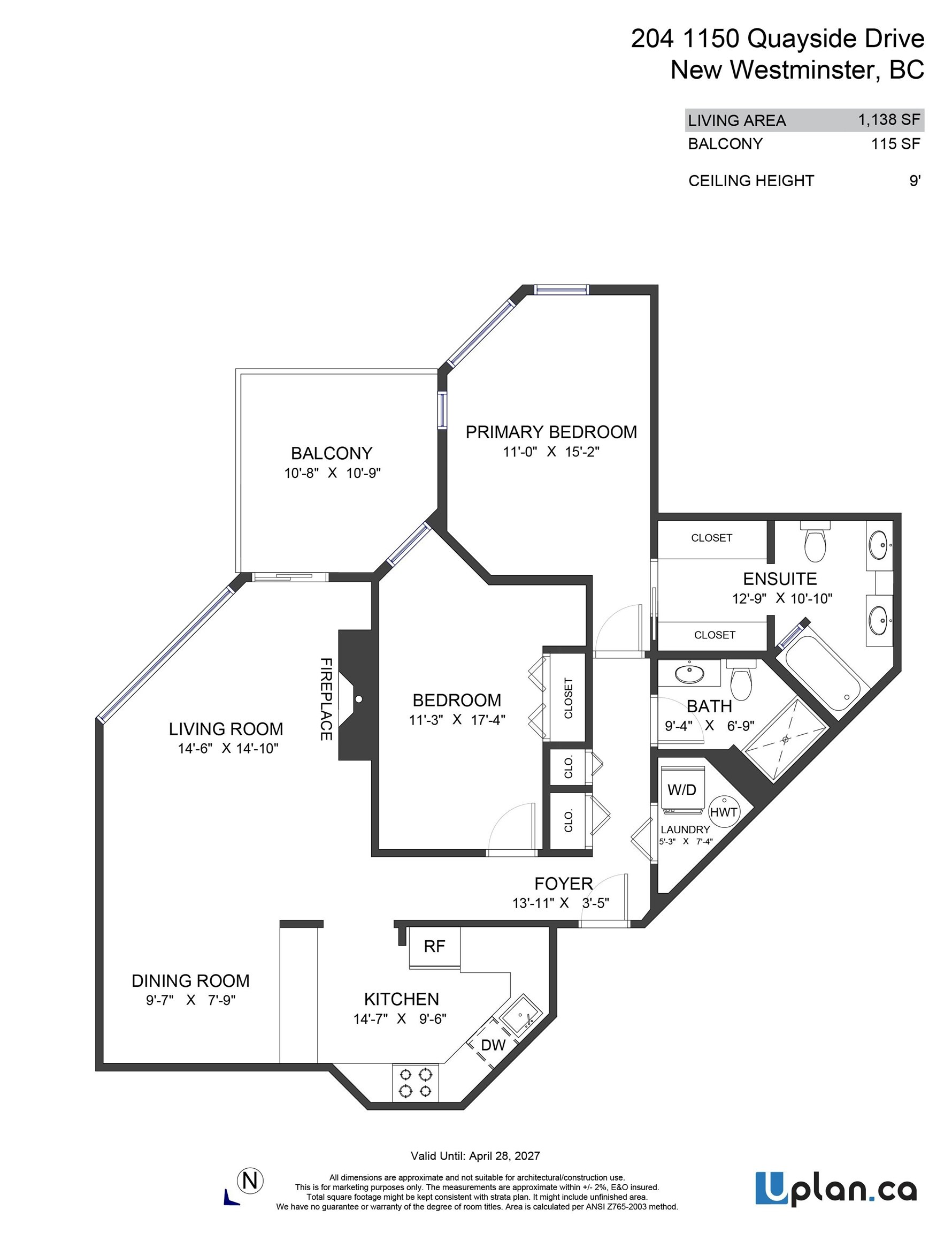 204-1150 Quayside Drive, New Westminster, BC, V3M 6E1 - 34