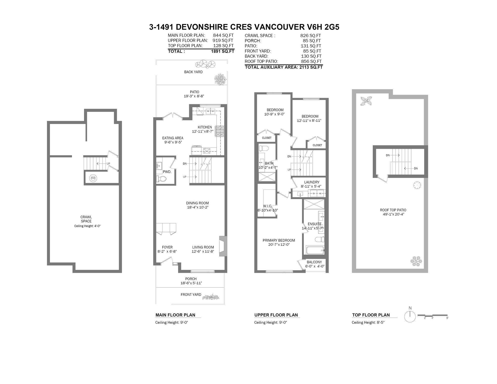 3-1491 Devonshire Crescent, Vancouver, BC, V6H 2G5 - 40