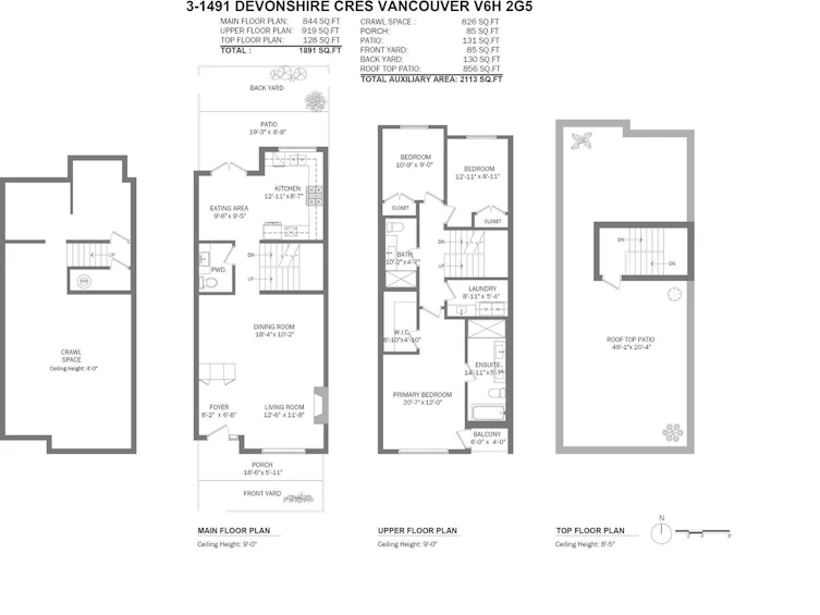 3-1491 Devonshire Crescent, Vancouver, BC, V6H 2G5 - 40