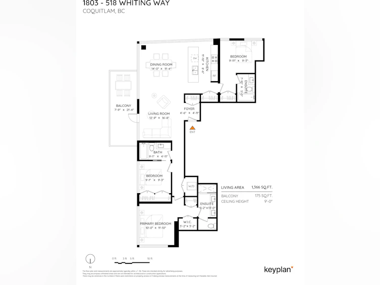1803-518 Whiting Way, Coquitlam, BC, V3J 0H7 - 22