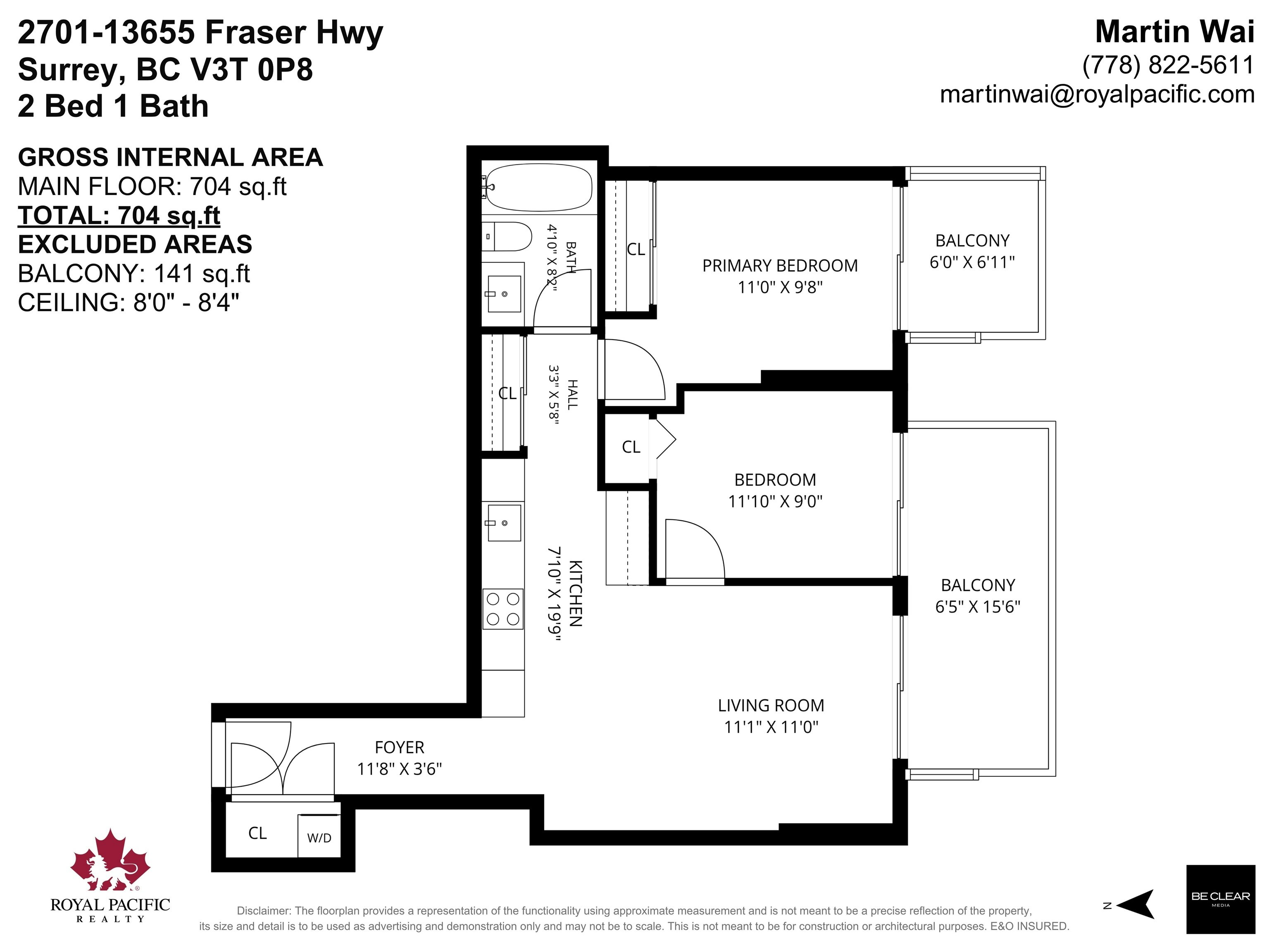 2701-13655 Fraser Highway, Surrey, BC, V3T 0P8 - 21