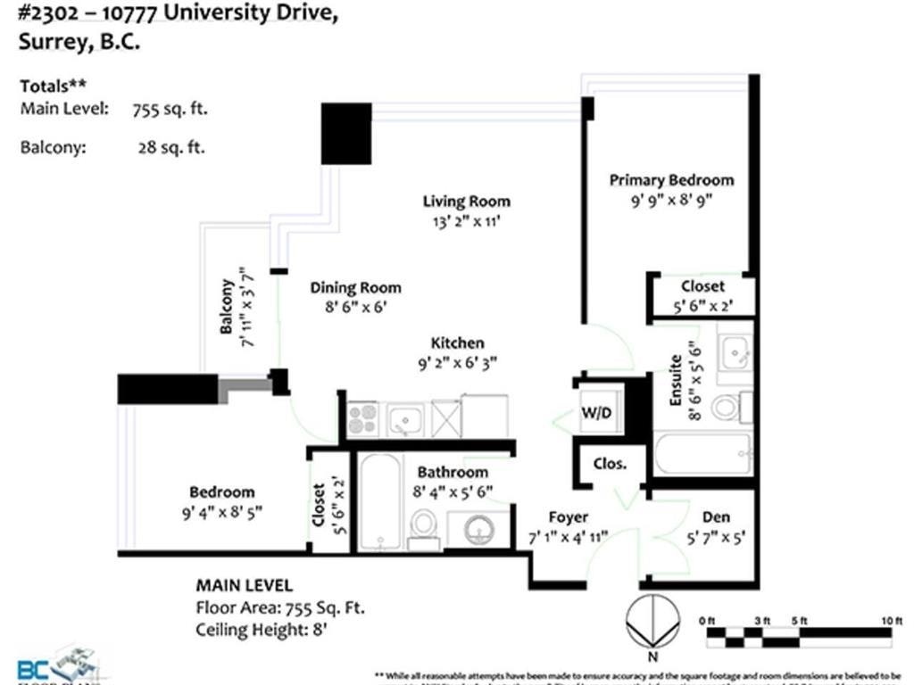 2302-10777 University Drive, Surrey, BC, V3T 0E6 - 26