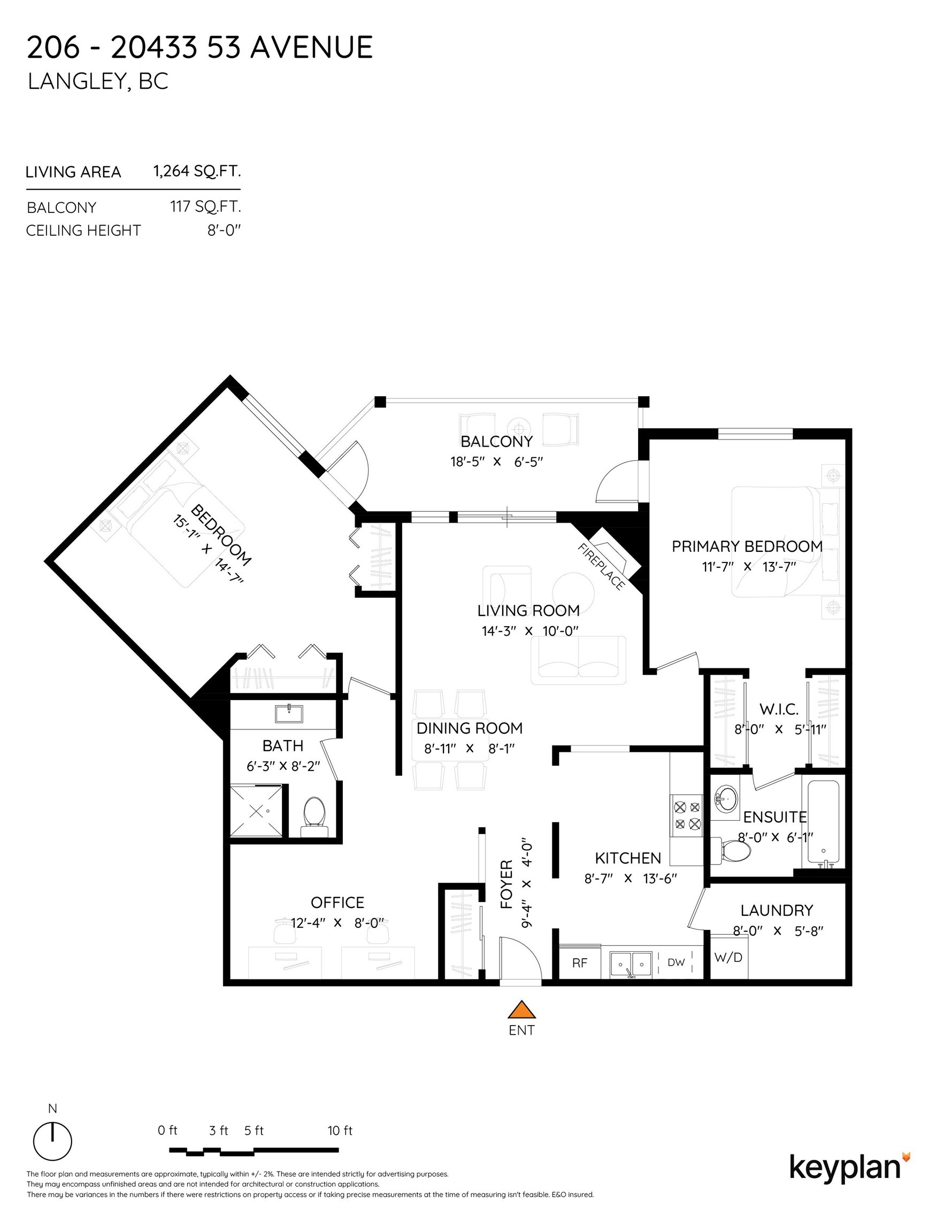 206-20433 53 Avenue, Langley, BC, V3A 7A6 - 35