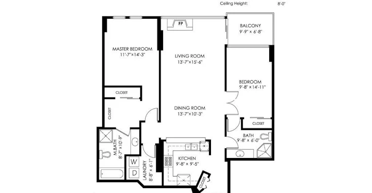 902-8 Laguna Court, New Westminster, BC, V3M 6M6 - 2
