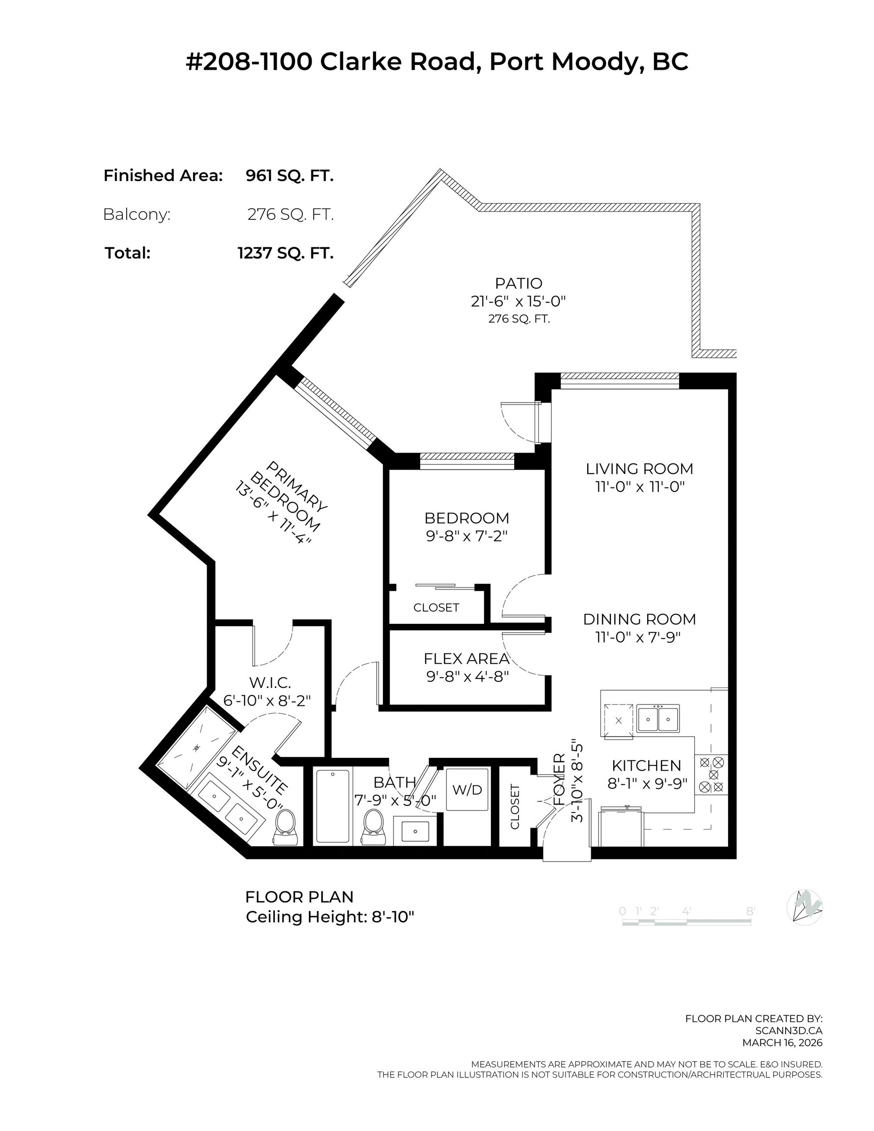 208-1100 Clarke Road, Port Moody, BC, V3H 0N3 - 40