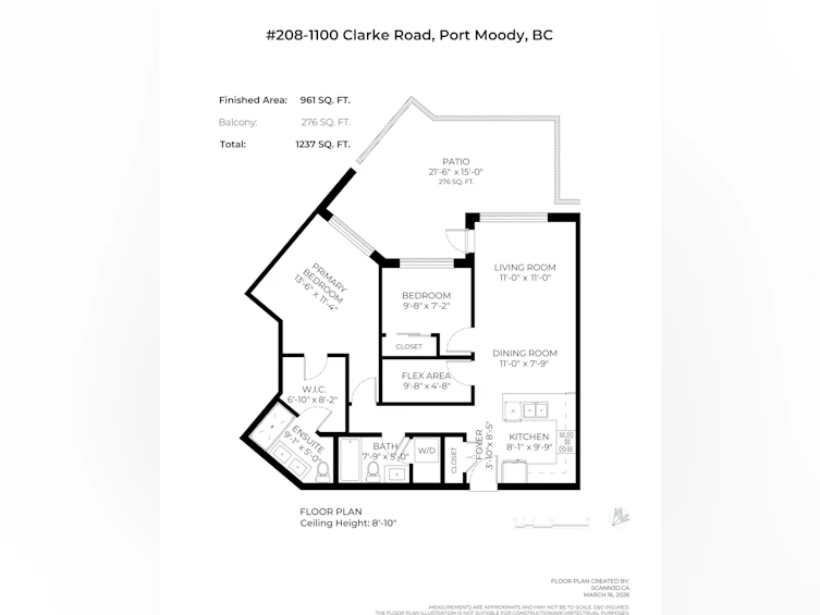 208-1100 Clarke Road, Port Moody, BC, V3H 0N3 - 40