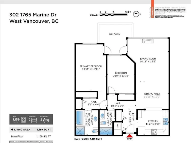 302-1765 Marine Drive, West Vancouver, BC, V7V 1J5 - 16