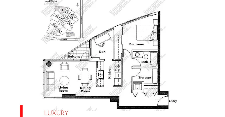 1201-1033 Marianaside Crescent, Vancouver, BC, V6Z 3A3 - 22