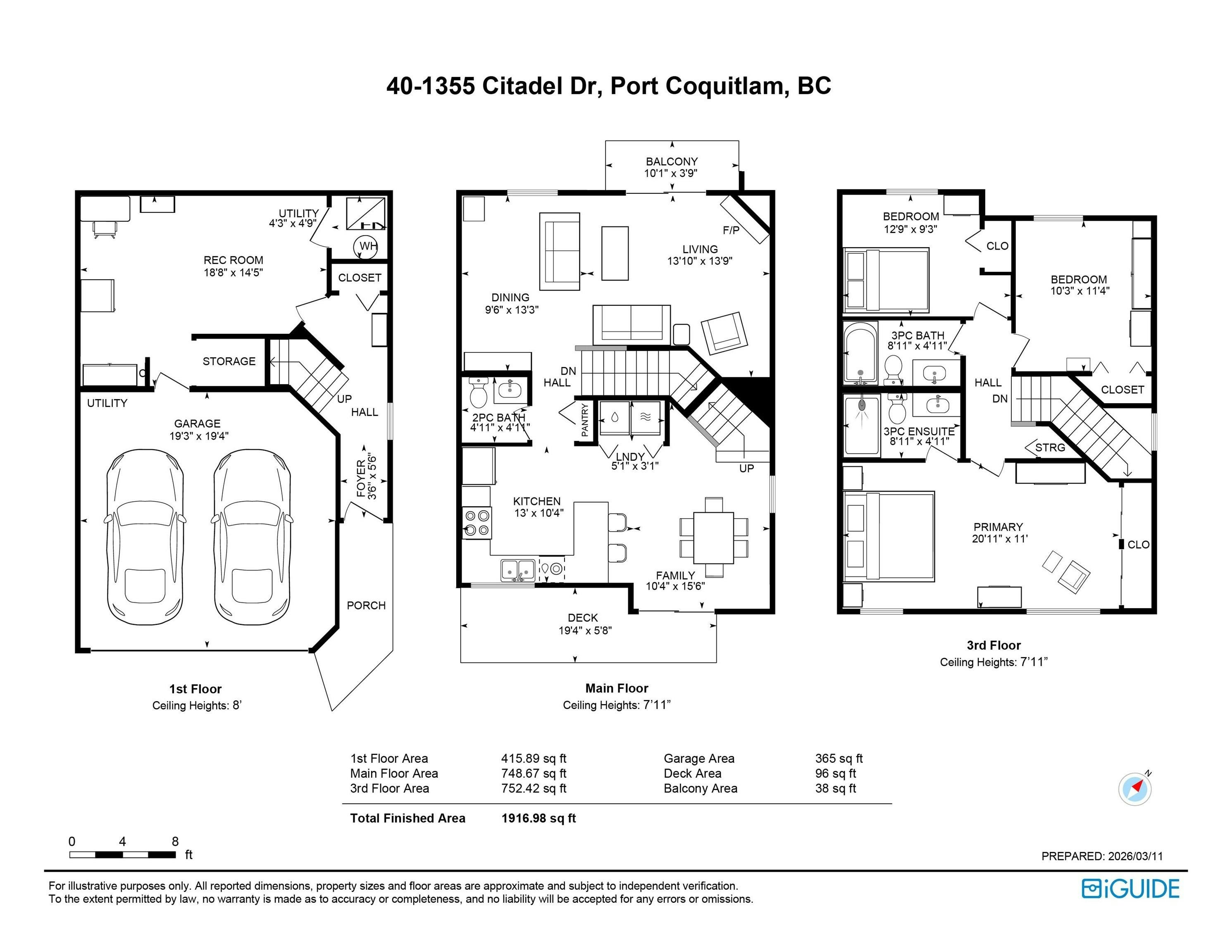 40-1355 Citadel Drive, Port Coquitlam, BC, V3C 5X6 - 23
