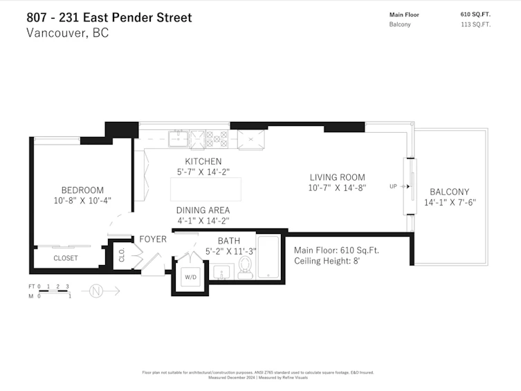 807-231 E Pender Street, Vancouver, BC, V6A 0G3 - 37